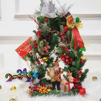 Gambar Dekorasi Aksesoris Natal SJ Store Hiasan Christmas Pohon Meja 002 - B dari SJ'STORE undefined 3 Tokopedia