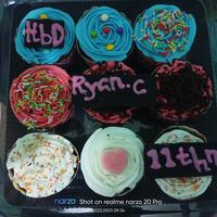 Gambar cup cake ulang tahun dari A-R CAKE09 undefined 1 Tokopedia