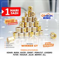 Gambar Ring Winner GT & Logo Burung | Omah Ring | Murai/Merpati/LB/Kenari dll - Biru, Murai dari Omah Ring undefined 1 Tokopedia