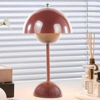 Gambar Lampu Meja Hias Led Dimmable Modern Mushroom 3 Color 5W - Lm39 Aizaka - Dark Red dari sepatuboolla13 undefined 1 Tokopedia