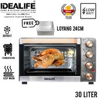 Gambar Oven Air Fryer Idealife IL 330 30 Liter Oven Pemanggang Rotiserrie 330 - +LOYANG 24X24X7, PACKING KAYU dari Toko Lima_NEW undefined 1 Tokopedia