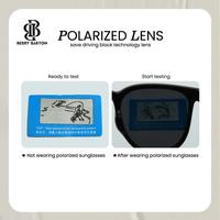 Gambar Kacamata Clip On Polarized Frame Kotak Lensa Radiasi Berrybarton 9009 - C1, Lensa Normal dari berrybarton.kacamata undefined 4 Tokopedia