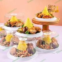 Gambar Nasi Tumpeng Mini Ulang Tahun / Nasi Tumpeng Acara / Nasi Grandopening dari snackmart undefined 1 Tokopedia
