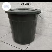 Gambar ember 60 liter tutup polaris / tong besar 60 liter dari INDOJAYA HOUSEWARE undefined 1 Tokopedia