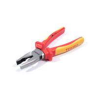 Gambar TEKIRO TANG KOMBINASI LISTRIK 7 inch Tekiro INSULATION LINESMAN PLIERS dari C.A.E undefined 3 Tokopedia