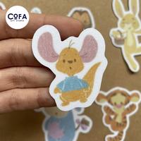 Gambar Winnie the pooh family sticker - Piglet dari COFA art studio undefined 4 Tokopedia