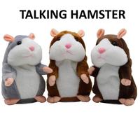 Gambar Boneka Talking Hamster Import Bisa Bicara Peniru Suara 18cm - Cokelat Tua dari Reiko Store undefined 1 Tokopedia