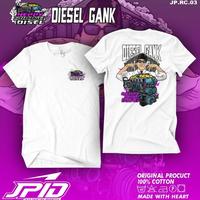 Gambar Kaos Disel Gank - Baju Distro Pria GANK DIESEL T-Shirt Diesel Otomotif - Hitam, 3XXL dari jan'mart undefined 3 Tokopedia
