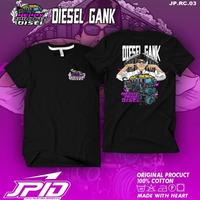 Gambar Kaos Disel Gank - Baju Distro Pria GANK DIESEL T-Shirt Diesel Otomotif - Hitam, 3XXL dari jan'mart undefined 2 Tokopedia