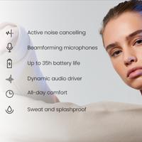 Gambar SUDIO T2 WIRELESS EARPHONE ANC AMBIENT MODE PREMIUM TWS HEADSET BASS dari Uciha Shoop undefined 2 Tokopedia
