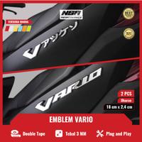Gambar 2 Pcs Emblem Vario Timbul Logo Vario 3D Emblem Vario Jepang - JPG ICE BLUE dari NSA JATIM undefined 1 Tokopedia