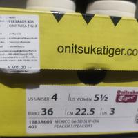 Gambar Asics Tiger Onitsuka Mexico 66 Slip on Black Gray Women Original - 36 dari GudDeals undefined 4 Tokopedia