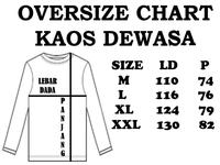 Gambar Kaos Oversize Wanita Lengan Panjang 7/8 Bahan Katun Combed 24s Adem - Putih Sederhana, XL dari Fikacu undefined 5 Tokopedia