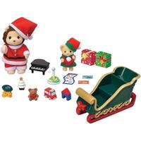 Gambar Mainan Koleksi Sylvanian Families Lion's Holiday Sleigh dari Deconara undefined 3 Tokopedia