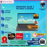 Gambar LENOVO IDEAPAD SLIM 1 14 RYZEN 5 5500 16GB 512GB SSD VEGA7 14"FHD - UNIT ONLY dari ALIENWARE GAMING STORE undefined 1 Tokopedia