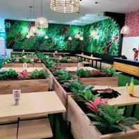 Gambar Dekorasi Ruangan Resto Tanaman Artificial Planter Box + Pasang dari Green Wall Artificial undefined 2 Tokopedia