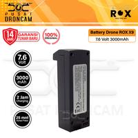 Gambar Battery Drone ROX X9 Batre 7.6V 3000mAh  Baterai Original X 9 dari Kamera Gadget Official undefined 1 Tokopedia