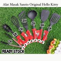 Gambar Alat Masak Sanrio Original Hello Kitty, Spatula Whisk Laddle Tongs - Tongs dari KittyofLife_NEW undefined 1 Tokopedia