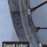 Gambar velg lingkar Aloy,tapak lebar ,Ring 17,rem tromol dari star store medan undefined 4 Tokopedia
