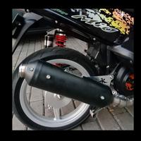 Gambar KNALPOT SHIJIRO KENOCHI MIO KARBU SPORTY SMILE SOUL K1 STD RACING 38 - K1 + COVER dari MOSS Motoshop undefined 4 Tokopedia