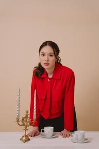 Gambar Jolie Clothing Fiona Outer Crop Top / Atasan Wanita / Blouse Wanita dari Jolie Clothing undefined 2 Tokopedia