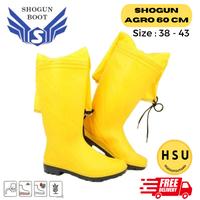 Gambar Sepatu Boots pertanian karet panjang 60cm Shogun Agro - 39, Biru dari H Sanjaya Utama undefined 2 Tokopedia