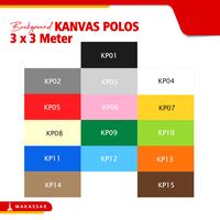 Gambar Background Backdrop Foto Kanvas Nonwoven Spunbond Polos Tebal 3x3 Mtr - Coklat Muda dari Foyu Photo Makassar undefined 4 Tokopedia