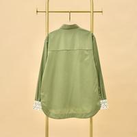 Gambar Batik Wanita "AJENG" Sage - S dari lenshan undefined 5 Tokopedia