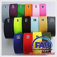 Gambar Tali Webbing Tas Tebal / Tali Bisban Roll / Tali Webing PP Lebar 3,8cm - Lebar 3.8cm dari Pelita Anugrah Berkat Senen undefined 2 Tokopedia