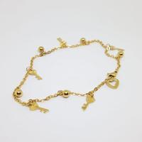 Gambar Gelang Kaki Emas Titanium Asli Original dari DiamondSpot undefined 4 Tokopedia