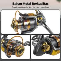 Gambar Debao Gulungan Pancing Metal Fishing Reel 10 Ball Bearing - DB3000 dari Ellen 0lshop undefined 4 Tokopedia