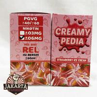 Gambar [6MG] CREAMYPEDIA STRAWBERRY ICE CREAM 60ML 6MG CREAMY PEDIA MAJAPAHIT dari jakartavaporizer undefined 1 Tokopedia