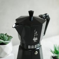 Gambar Bialetti - Mokapot Moka Exclusive Black 6 Cups Alat Seduh Kopi Manual dari Bialetti Official Store undefined 3 Tokopedia