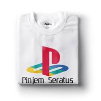 Gambar Kaos Baju Pinjem Seratus / 1 Hari Jadi Langsung Kirim - Putih, M dari rezho. undefined 5 Tokopedia