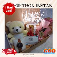 Gambar (paket LED) Hampers ulang tahun cewek paket kado lampu led boneka jam - paket LED 1 dari Surabaya Gift undefined 1 Tokopedia