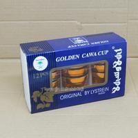 Gambar Golden Cawa Cup Cucing Gelas Zam zam Cawan Kopi Teh Haji Umroh 12pcs Cangkir dari SYAQILA OLEH OLEH HAJI undefined 2 Tokopedia