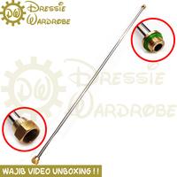 Gambar Paket 3 Stik Pompa Elektrik Robin Stainless 80 100 120 150 cm Drat 1/4 - 80 cm dari Dressie Wardrobe undefined 5 Tokopedia