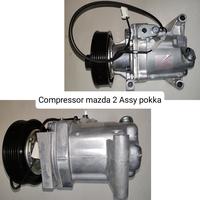 Gambar Compressor Kompresor AC Mobil Mazda 2 Assy - Pokka dari Sparepart AC Mobil Medan undefined 1 Tokopedia