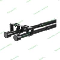 Gambar Tiang gorden double 120 -210 cm double curtain rod vitrase hordeng - Hitam dari Indomebel Furnishing undefined 3 Tokopedia