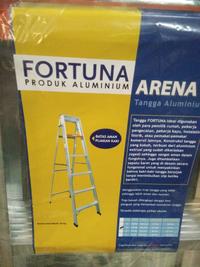 Gambar TANGGA ALUMINIUM FORTUNA ARENA AT 175 = 1,75 meter (TEBAL) dari TK BANGUNAN EDEN JAYA undefined 1 Tokopedia