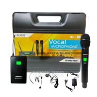 Gambar MICROPHONE WIRELESS SHURE SLX282 MIC PEGANG, MIC JEPIT, MIC HEDSET dari san san audio undefined 2 Tokopedia