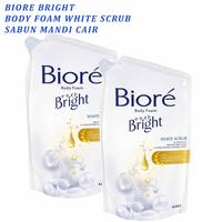 Gambar Body Foam White Scrub * Biore Bright * Body Wash Cair * 380ml dari MD mandiri undefined 2 Tokopedia