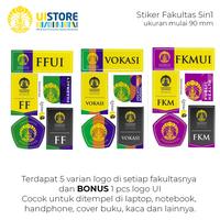 Gambar UI STORE | Sticker 5in1 Fakultas UI  | Official Merchandise Of Universitas Indonesia - FPSI dari UI Store ID undefined 5 Tokopedia