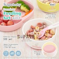 Gambar Set Tempat Makan Minum Bayi Sugar Baby Premium Feeding Set ISI 4 PFS41 dari DOPAYUTOYS undefined 5 Tokopedia