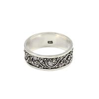 Gambar Cincin Perak 925 Pria Wanita Ukiran Bali R090 - 7 dari Putera Silver Jewelry undefined 1 Tokopedia