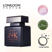 Gambar LONKOOM EDP Parfum 24K Black Leather Perfume Pria 100ml Eau De Perfums dari QUEEN id Official undefined 2 Tokopedia
