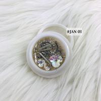 Gambar - JAN - AKSESORIS KUKU NAIL ART FLORA JAR 01 dari shisupply undefined 2 Tokopedia
