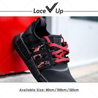 Gambar Tali Sepatu Katakana Japan 2 | Japan Katakana Laces | NMD Ultraboost - Black-Red, 80cm dari Laceup Shoelaces undefined 5 Tokopedia