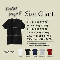 Gambar kaos kata kata sebelah boleh panas kita mah gaya bebas combed 30s - Putih, S dari Realita Project undefined 3 Tokopedia