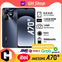 Gambar itel A70 4/128 GB 3/128 GB Garansi Resmi - 4/64 GB Gold dari GH Shop Indonesia undefined 3 Tokopedia